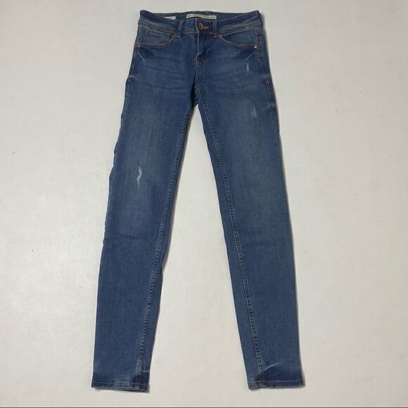 Bershka | Skinny Low Waist Stretch Jeans - Picture 1 of 7